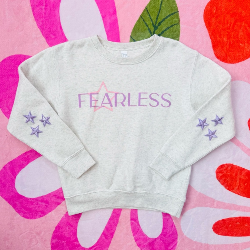 Taylor Swift inspired Fearless Crewneck Sweatshirt